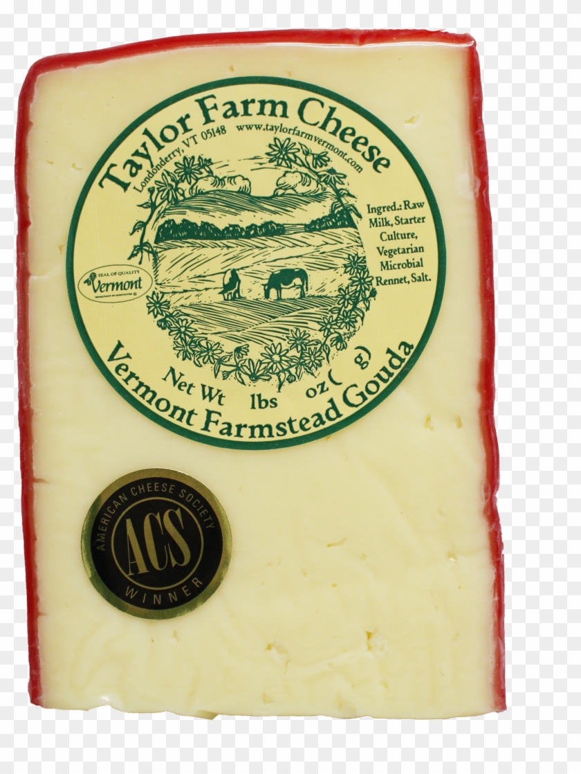 Taylor Farm Farmstead Gouda Cheese Wedge Clipart