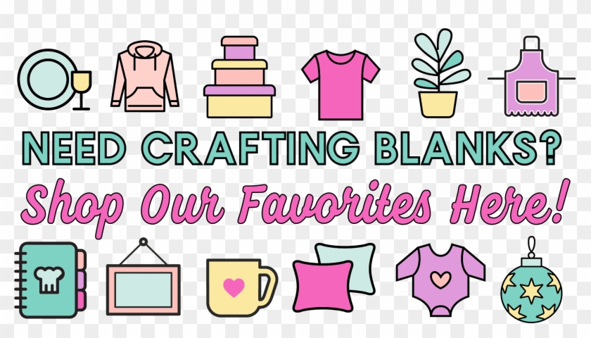 Shop For Craft Blanks Here Clipart #4407022