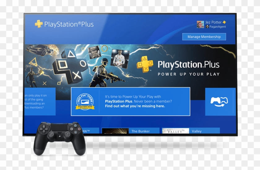 Playstation Account Management Transparent Background - Playstation Clipart