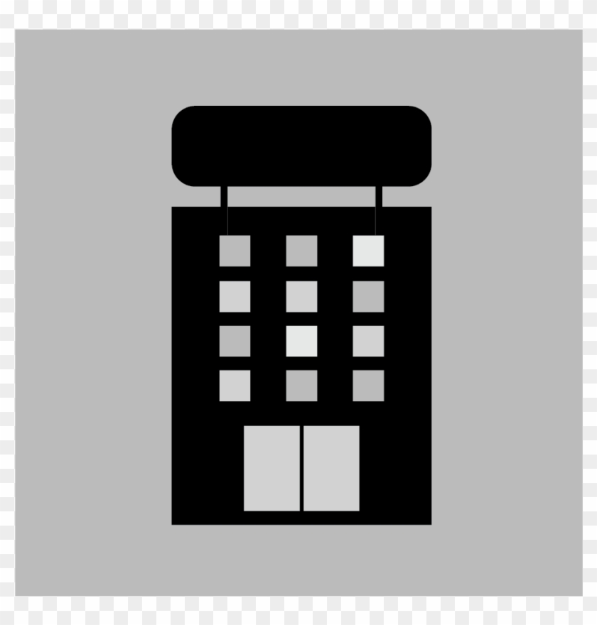 Hotel For 2 Nights - Architecture Clipart #4407300