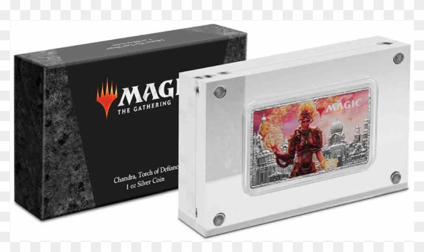 Silver Numis Magic The Gathering Chandra 1 Oz - Nintendo Ds Clipart #4407825