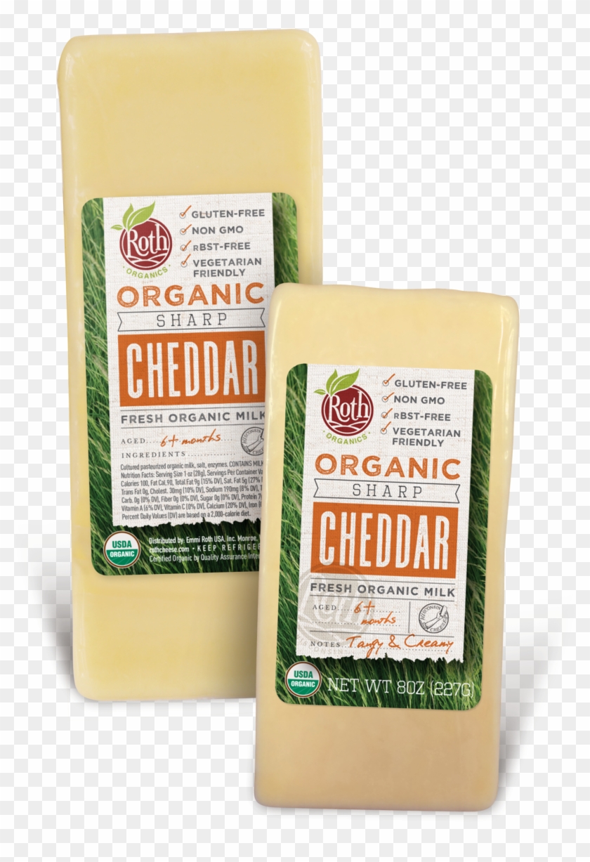 Roth Organics Cheddar - Basmati Clipart