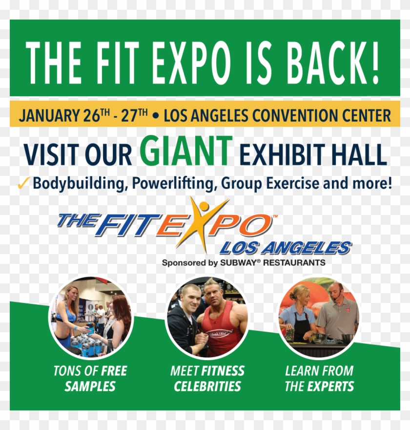 Golds Gym Socal La Fit Expo Clipart (4408543) PikPng