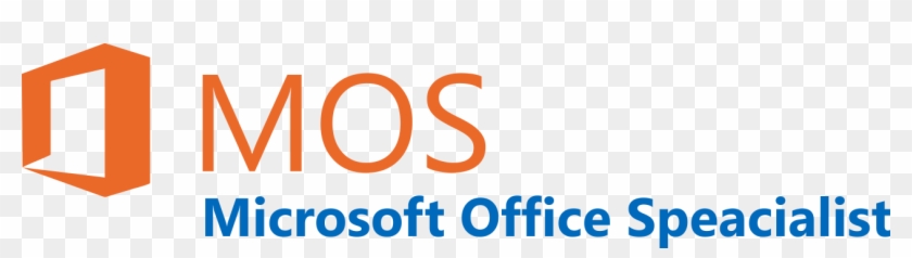 Microsoft Office - Microsoft Office Specialist Logo Png Clipart