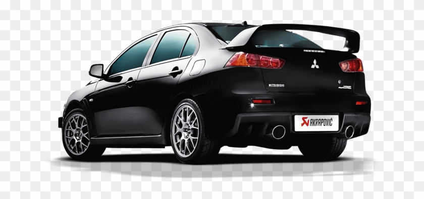 Mitsubishi Lancer Evo X Titanium Exhaust System - Lancer Evo 10 Png Clipart #4409079