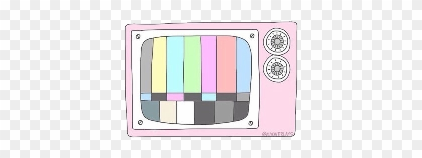 #old #televition #tv #pink #overlay #tumblr #cute #freetoedit - Television Aesthetic Clipart #4409456