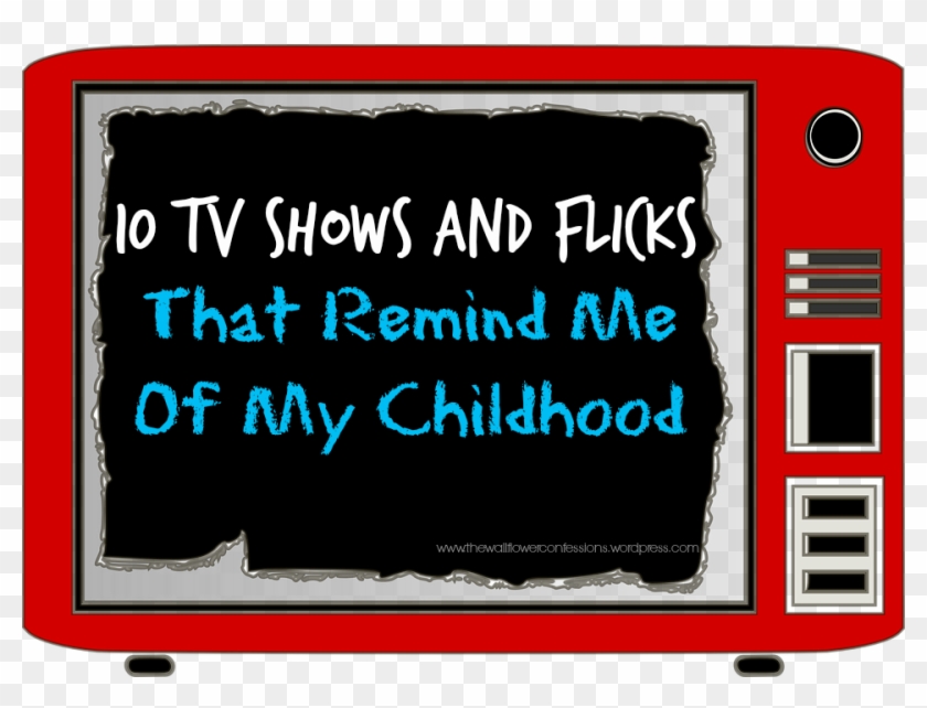 These Shows Will Tell You How Old I Am - Display Device Clipart