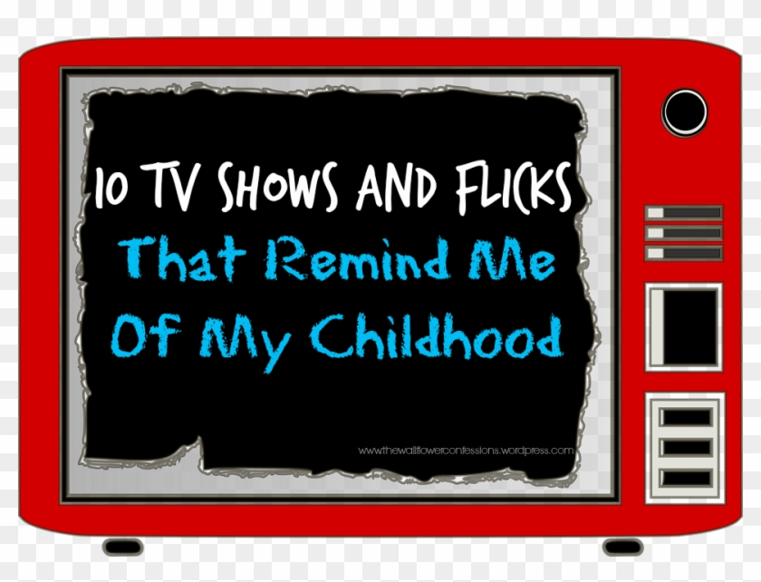 These Shows Will Tell You How Old I Am - Display Device Clipart #4409743