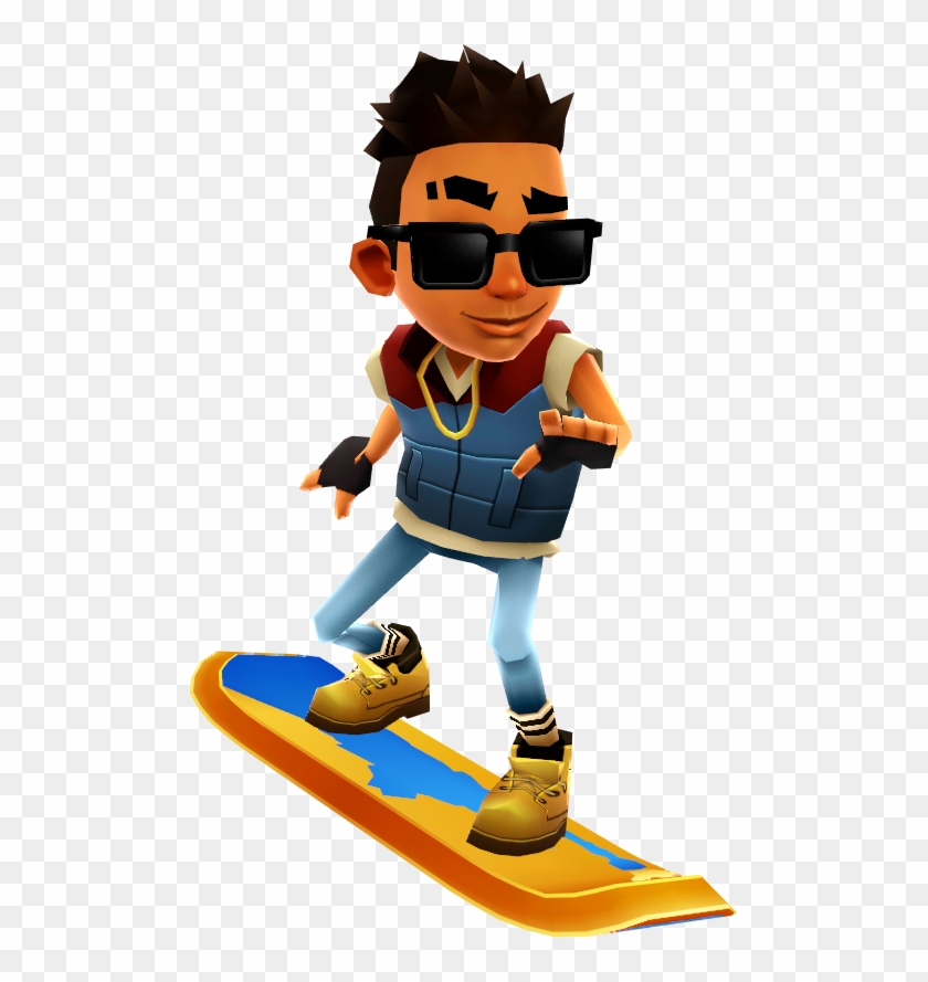 August - Subway Surfers New York 2018 Clipart
