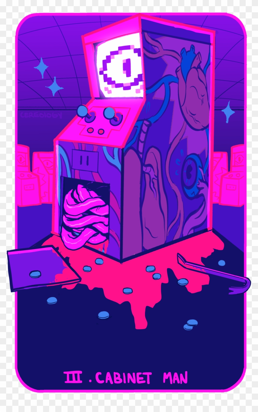 Cabinet Man“ You Can't Win Me, I - Cabinet Man Lemon Demon Fanart Clipart