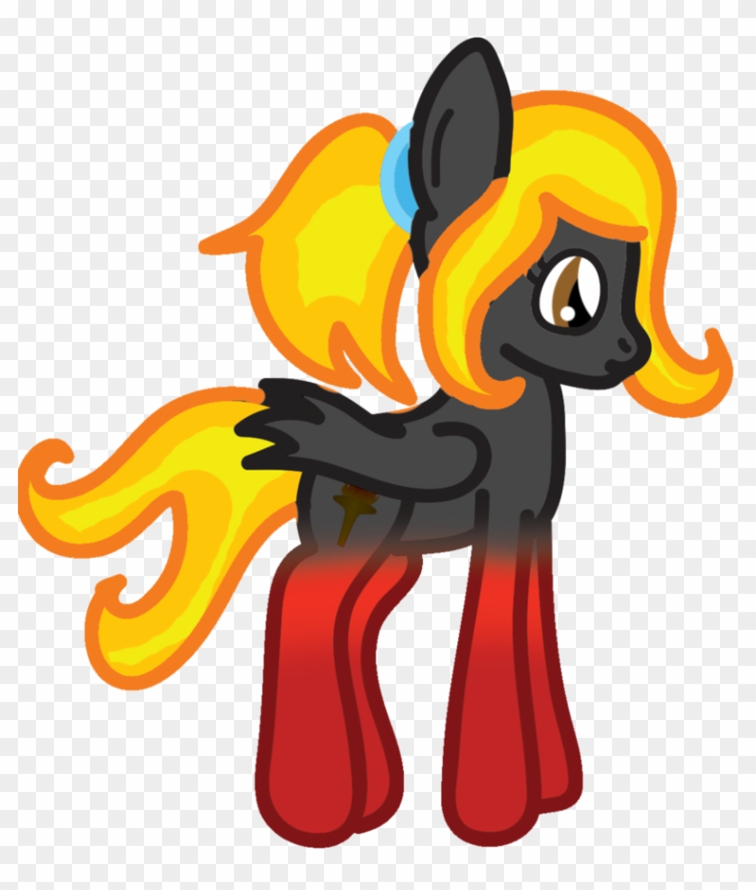 Flaming Torch By Ricepoison - Cartoon Clipart
