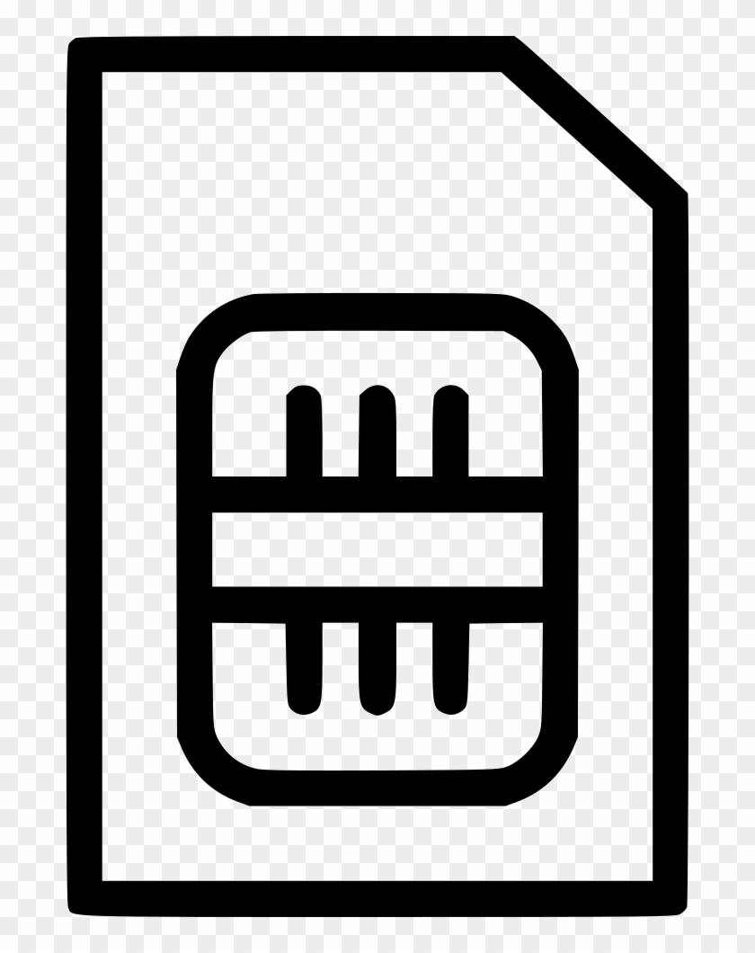 Phone Simcard Comments - Sim Card Clipart