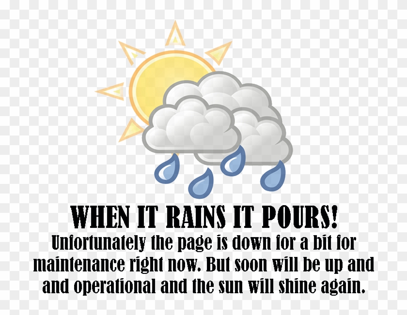 Website Under Construction - Sunny Weather Forecast Symbols Clipart #4410582