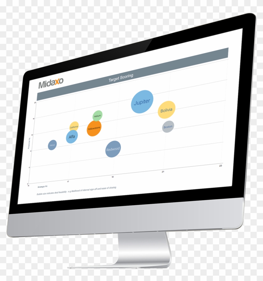 Target Scoring Bubbles Square - Computer Monitor Clipart