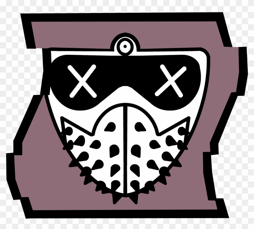 Creativei - Rainbow Six Mute Icon Clipart
