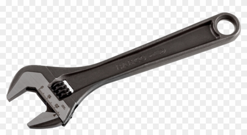 Bahco Adjustable Wrench 4 , Png Download - Clé A Molette Clipart #4411623