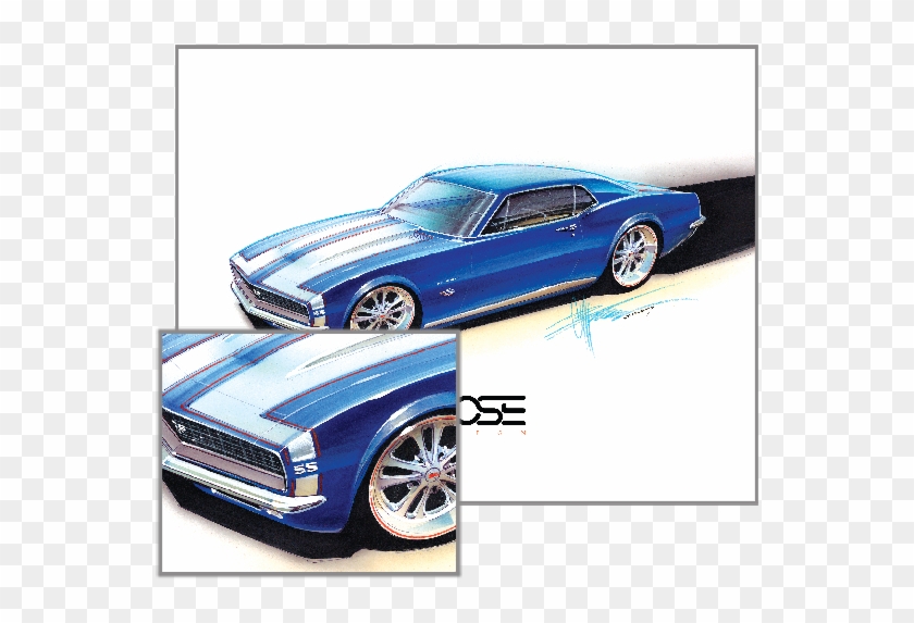 Art C Foose - Chip Foose Renderings Clipart #4412004