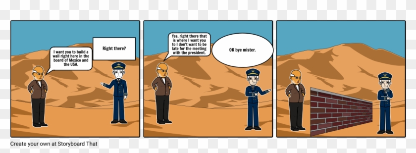 Trump - Abraham Family Cartoon Clipart #4412172