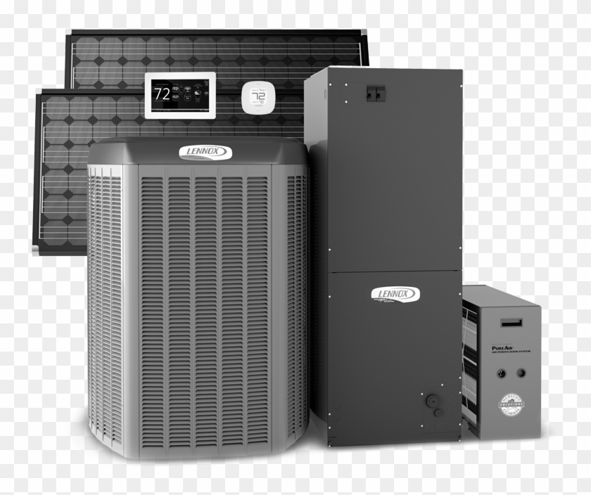If Both Your Furnace And Ac Unit Are Aging Out And - Solar Air Conditioner Png Clipart #4412385