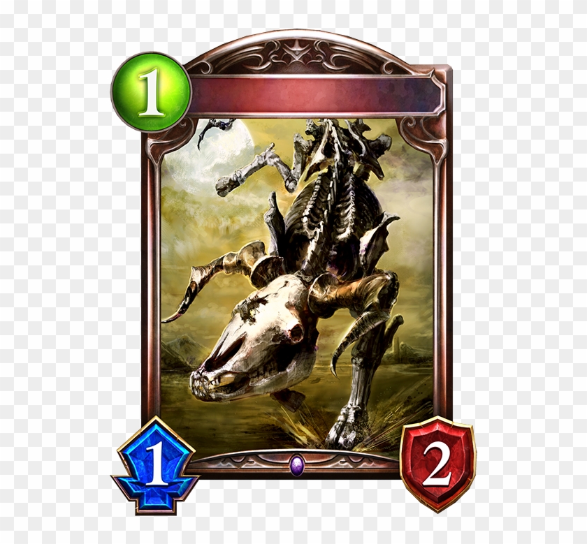 Deck Builder Shadowcraft - Skull Beast Shadowverse Clipart