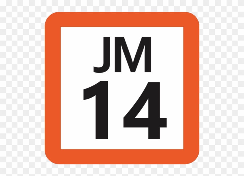 Jr Jm-14 Station Number - Jm 16 Clipart #4412638