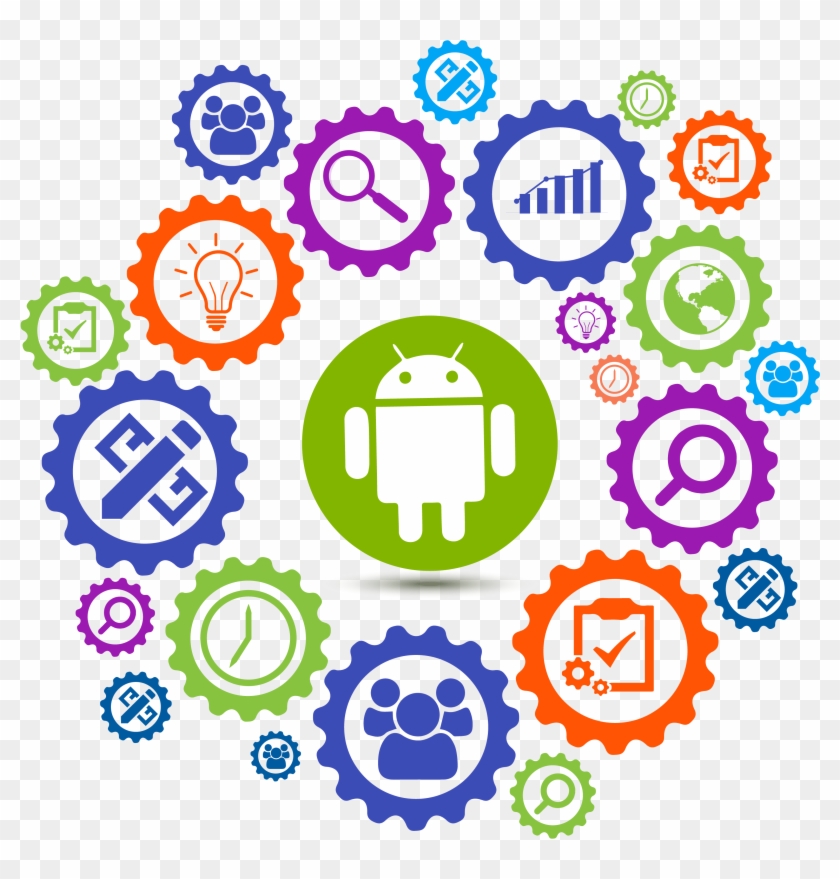 As Per A May 2017 Study, There Are Over Two Billion - Android App Development Png Clipart