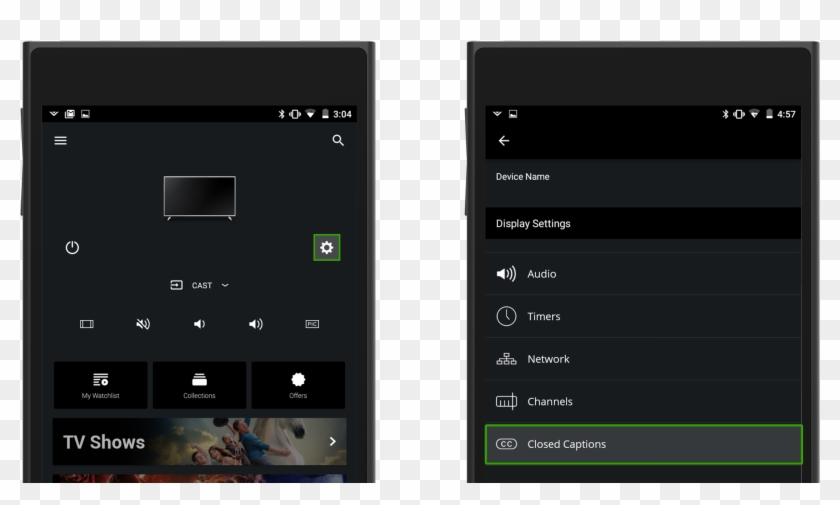 Tablet Accessibility Menu Vizio Menu Settings In Spanish Clipart