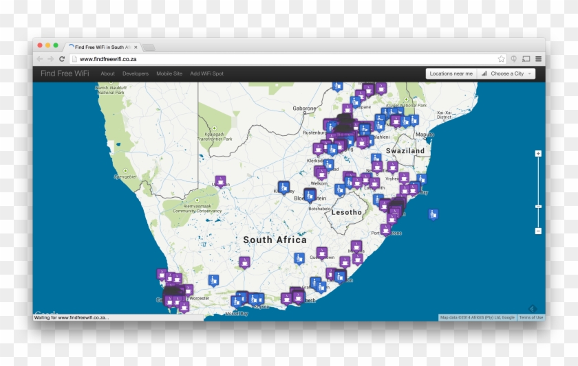 South Africa Free Wifi - There Wifi In Africa Clipart