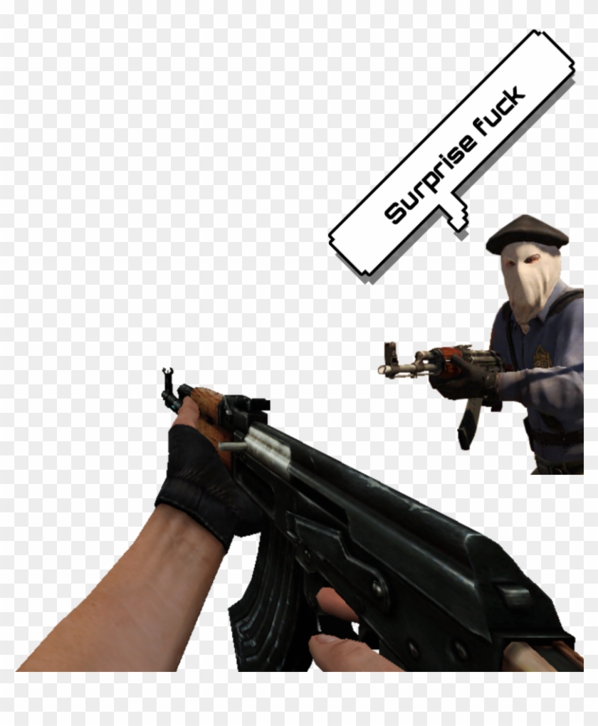 Csgo Sticker - Counter Strike Hands Png Clipart