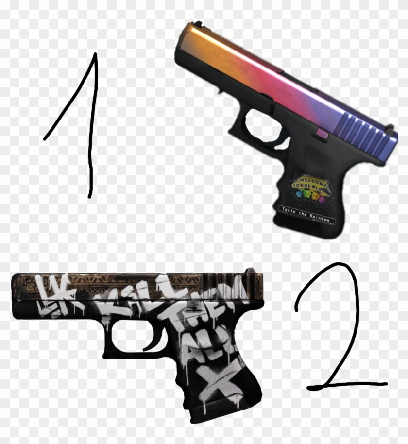 Download Csgo Sticker Glock 18 Wasteland Rebel Clipart Png Download