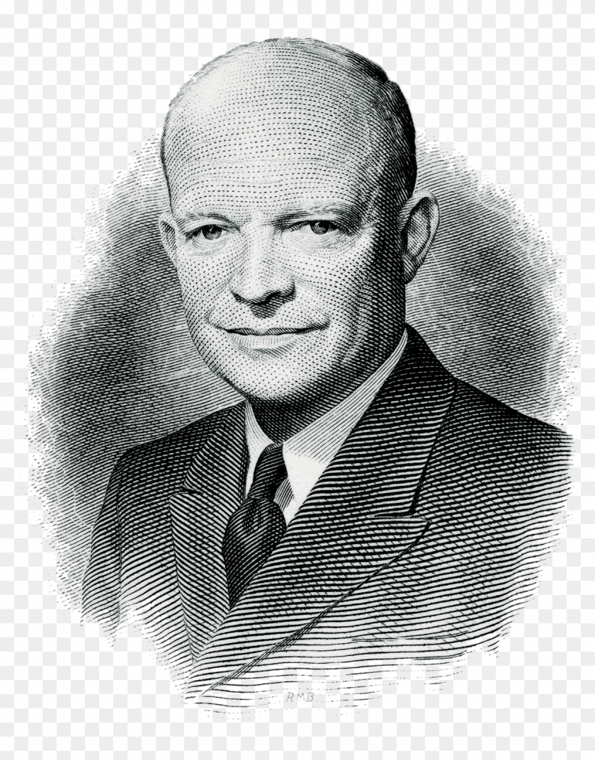 President Dwight D - Leadership Dwight D Eisenhower Quotes Clipart #4414304