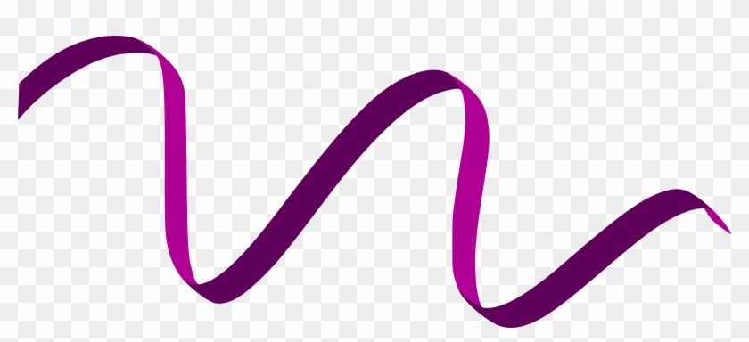 Lupus Awareness Clipart - Purple Ribbon Transparent - Png Download #4414476
