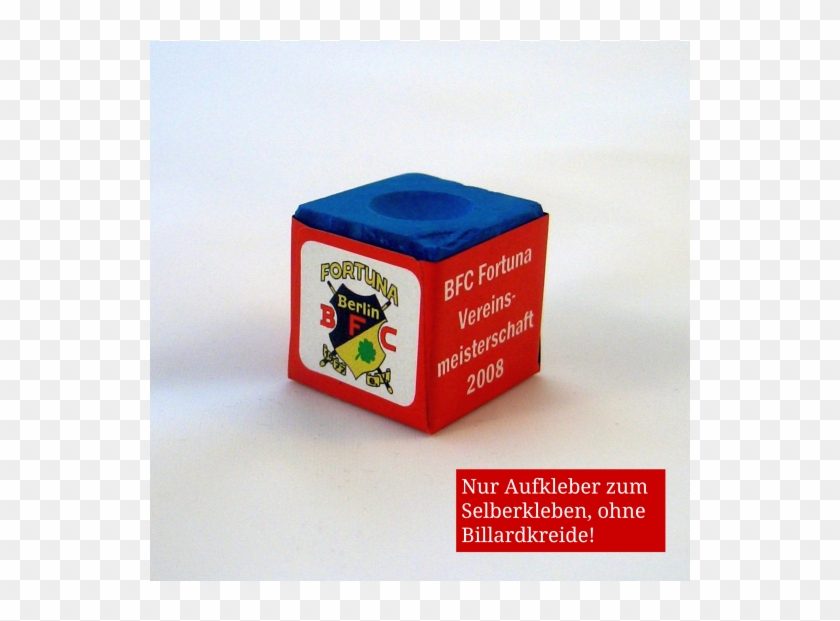 Sticker For Billiard Chalk From Meinbillardkreide - Box Clipart #4414536