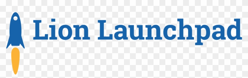 Lion Launchpad Logo - Electric Blue Clipart #4414702
