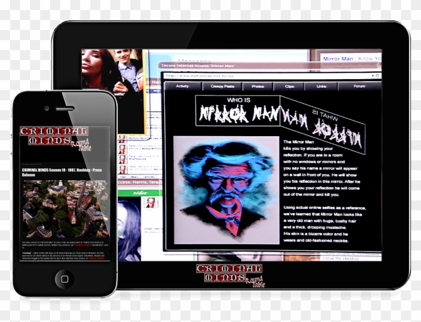 Criminal Minds Season - Mirror Man Criminal Minds Clipart