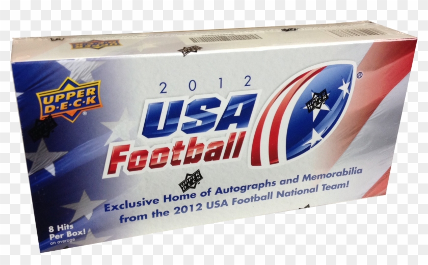 12 Upper Deck Usa Football Box Set - Box Clipart #4415692