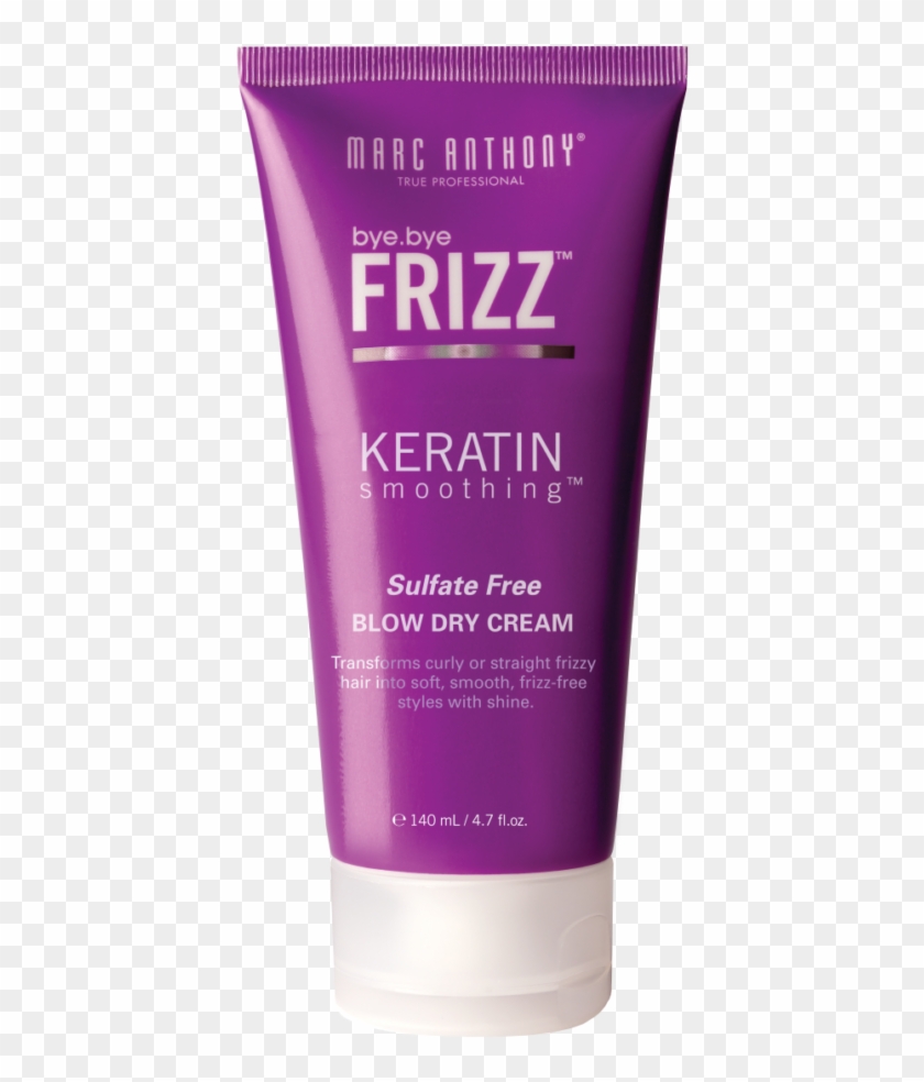 Bye Frizz Keratin Smoothing Blow Dry Cream - Cosmetics Clipart #4415980