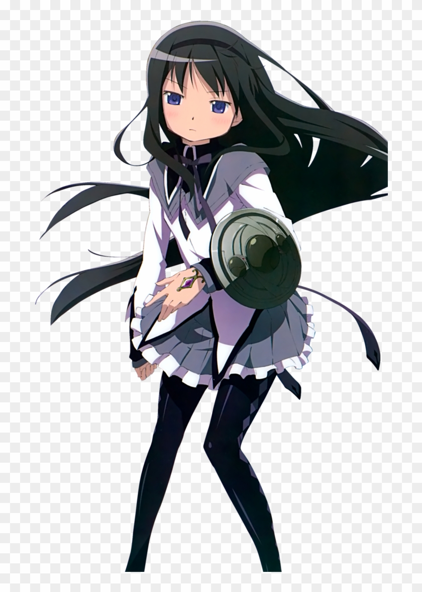 Homura Transparent Character - Homura Akemi Official Clipart