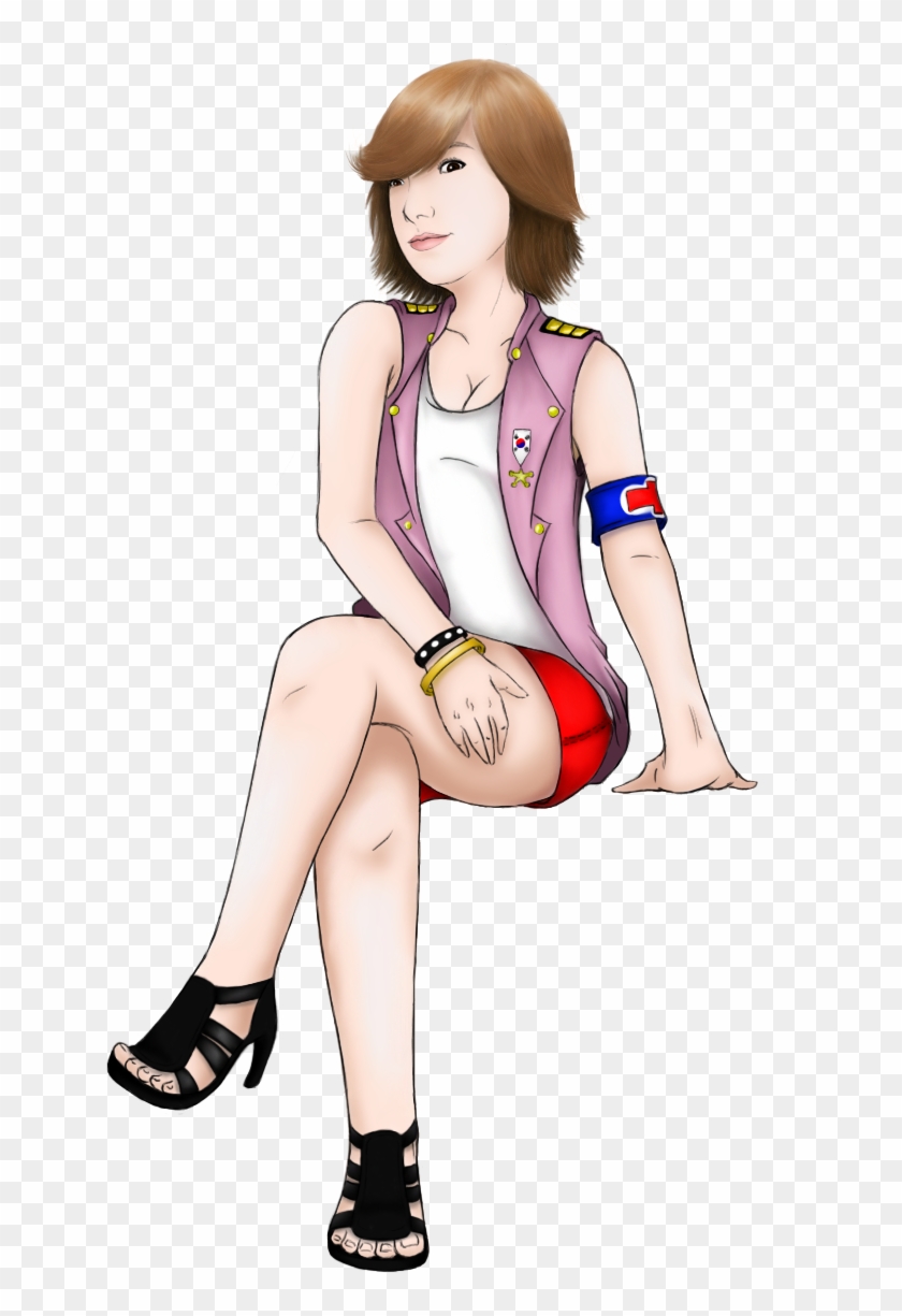 Tiffany Girls Generation Images Fany Genie Hd Wallpaper - Sitting Clipart