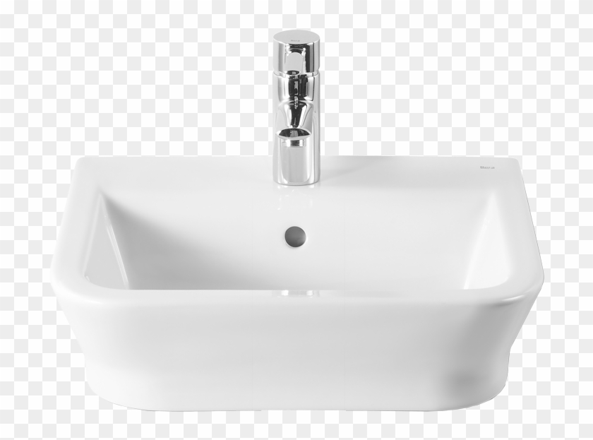 Washbasin Roca The Gap Cm Taphole In The Middle Siko - Mosdó Roca The Gap Clipart #4416450
