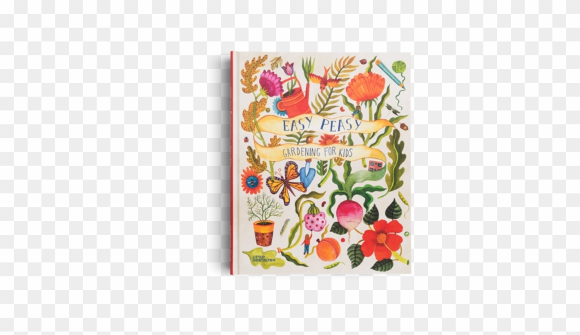 Easy Peasy Gardening For Kids Clipart #4416543