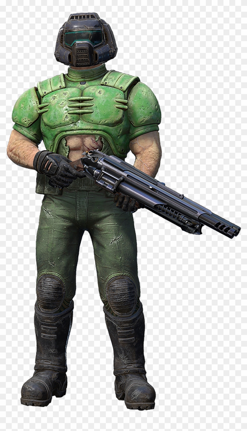 3mib, 1171x1920, Doomguy - Halo 2 Jefe Maestro Clipart #4416687