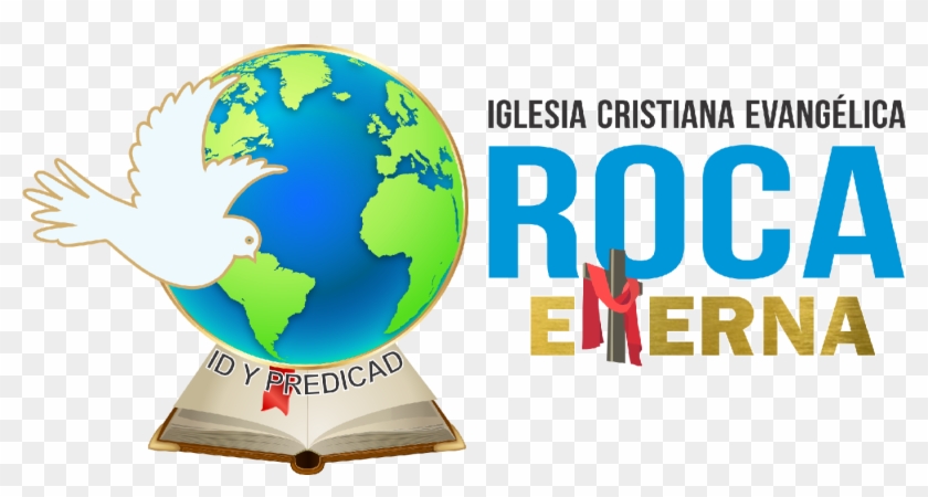 En Roca Eterna Somos Una Iglesia Cristiana Formada - Globe Clipart