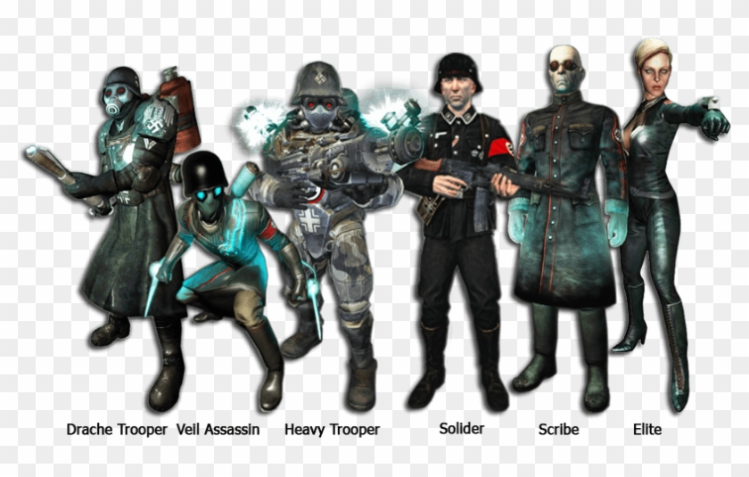 Wolfenstein Drache Trooper Clipart