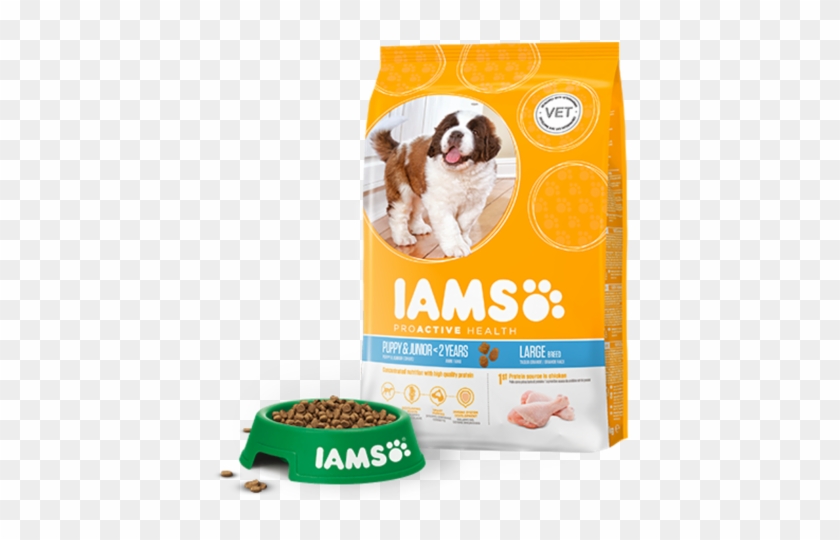 Home - Large Bits For Puppy Dog Food Iams Clipart