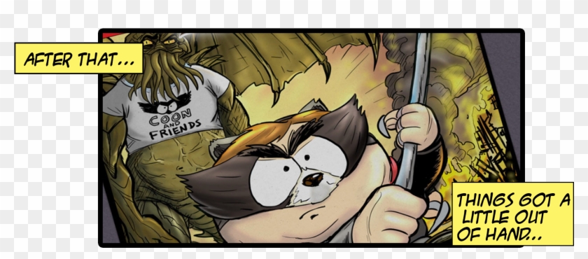 "coon And Friends Set Out To Earn $100 For Finding - South Park The Fractured But Whole Comics Clipart