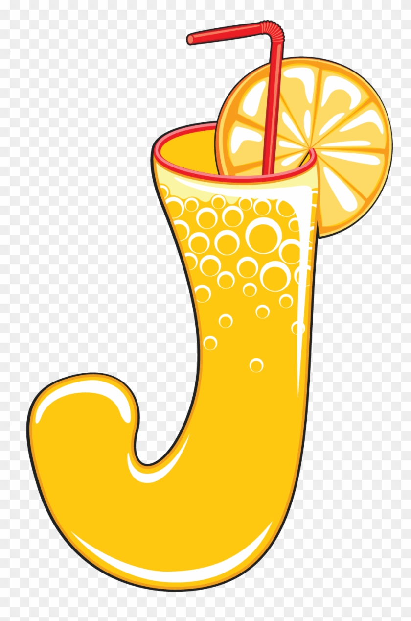 Image Royalty Free Stock Alfabeto Infantil J Abecedario - J For Juice Craft Clipart #4418015