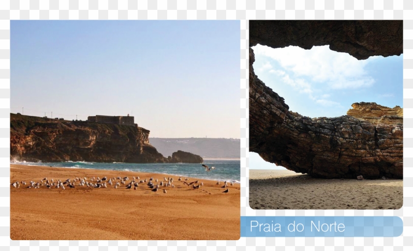 Portugal Realty, Property For Sale In Portugal, Portugal - Nazare Portugal Playa Norte Clipart #4418018