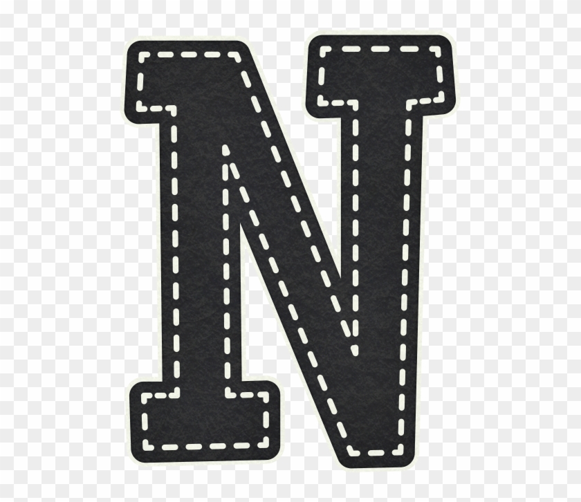 Letra I En Negro Clipart