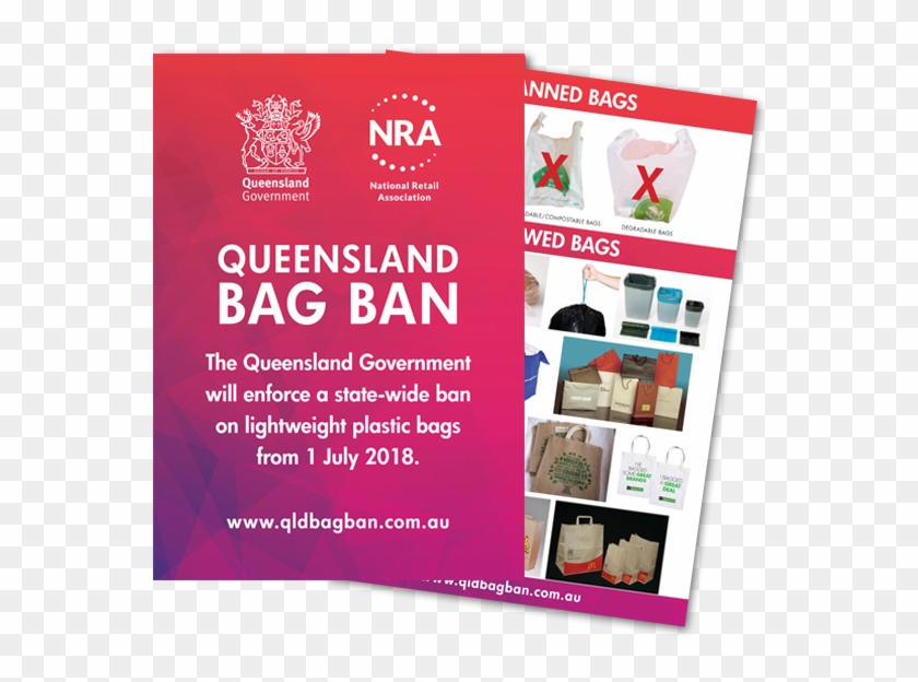 Counter Card - A4 - Queensland Government Plastic Bag Ban Clipart #4418555